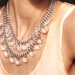 Stella & Dot Vintage Byblos Crystal necklace